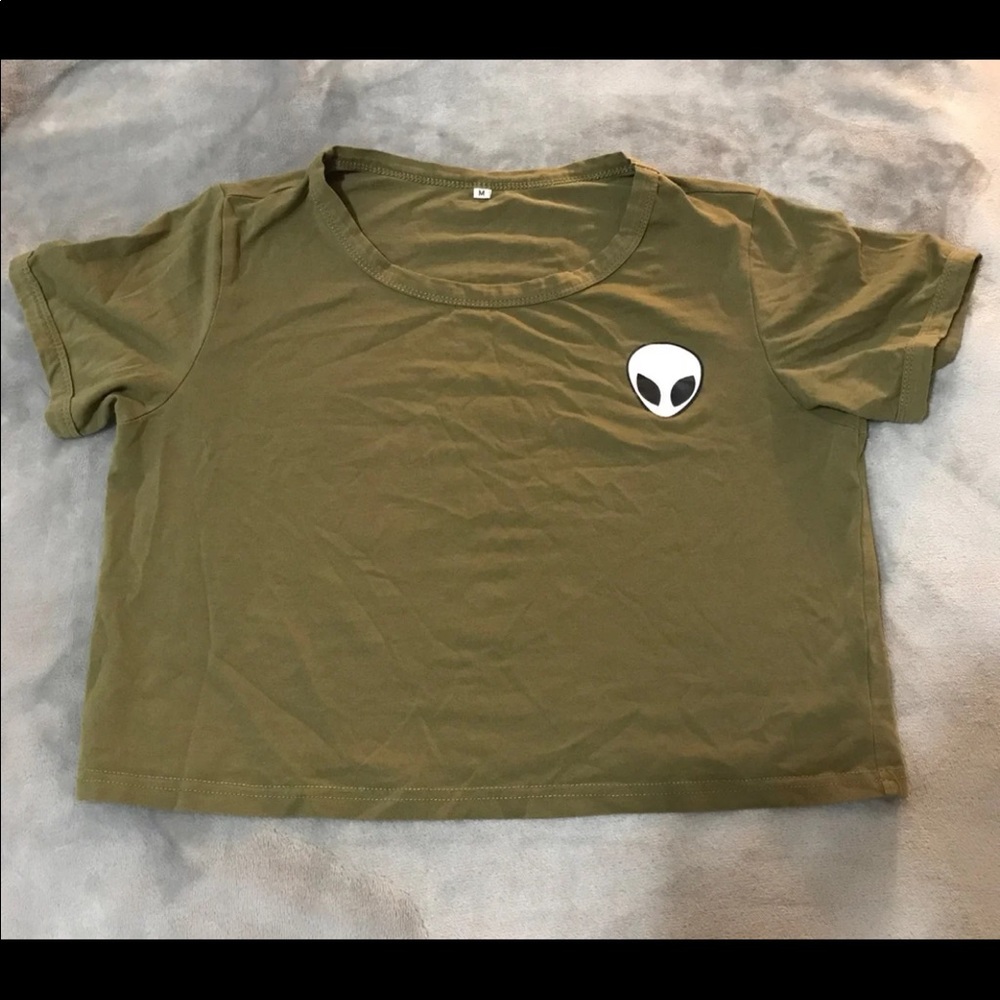 Alien crop top